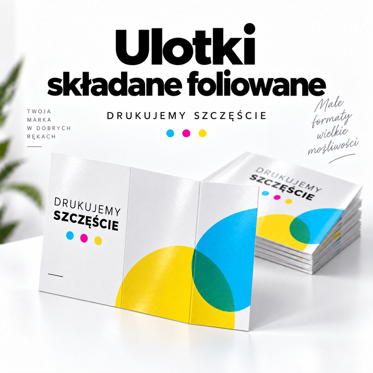 Ulotki foliowane